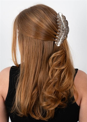 Iris snakeskin giga clip Grey Sui Ava 
